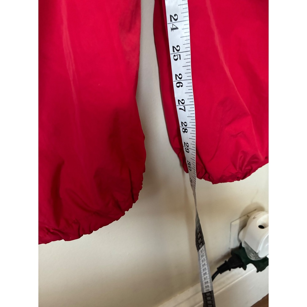 Fashion Nova Womens Red Cargo Jogger Pants Streetwear Baggy Windbreaker 1XL - Picture 4 of 6